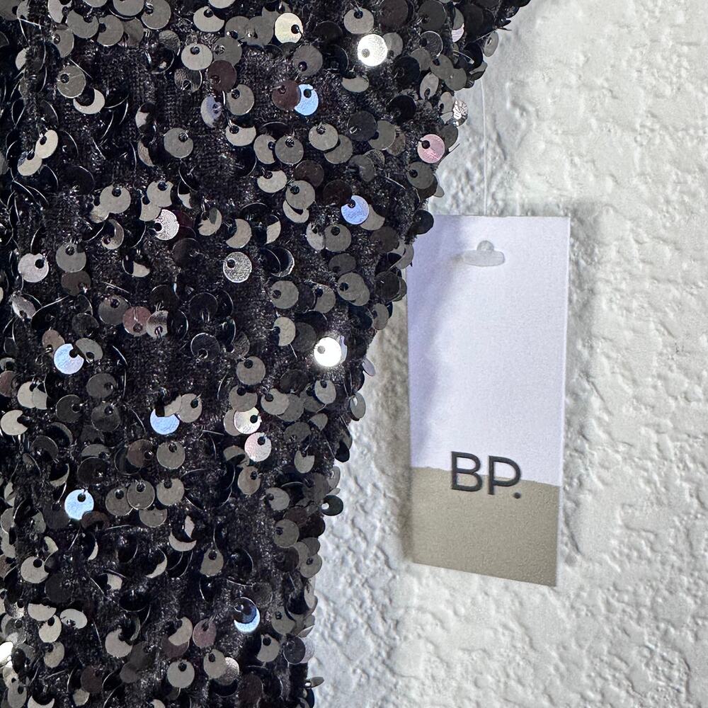 bp Black Sequin Mini Dress - Picture 8 of 9